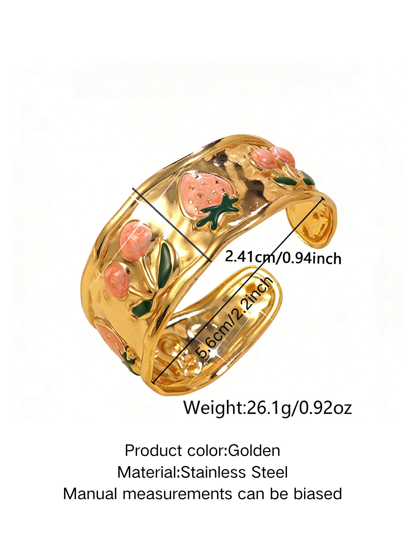 Stainless Steel Enamel Bracelet