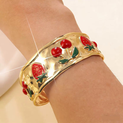 Stainless Steel Enamel Bracelet