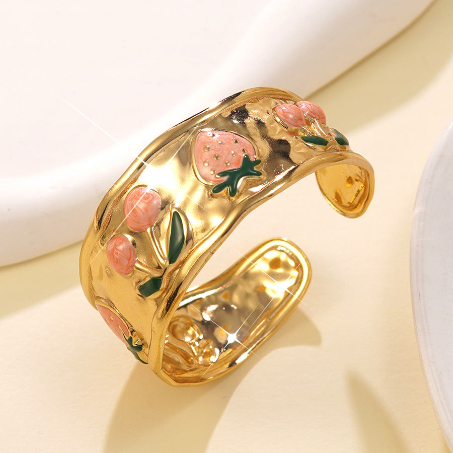 Stainless Steel Enamel Bracelet