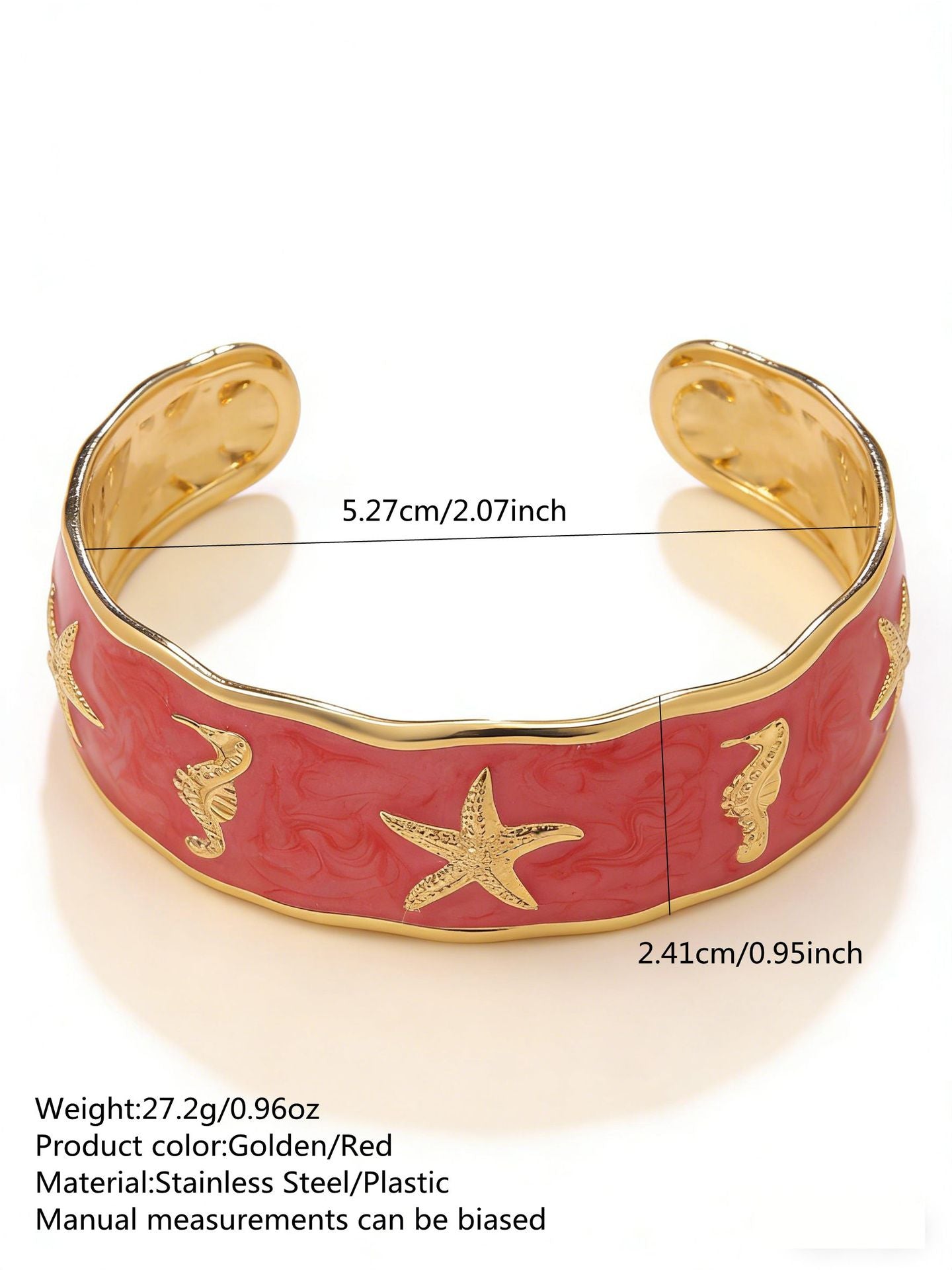 Stainless Steel Enamel Bracelet