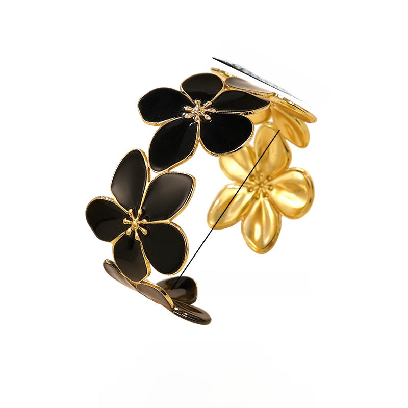 Stainless Steel Enamel Bracelet