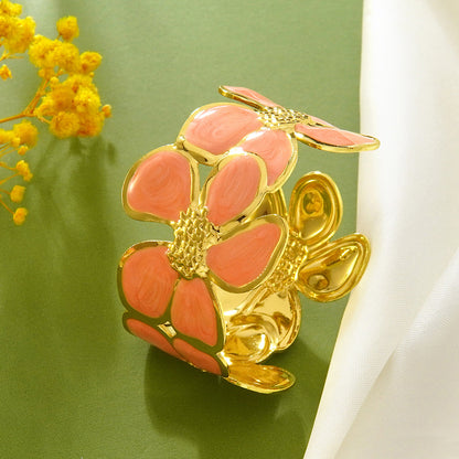 Stainless Steel Enamel Bracelet