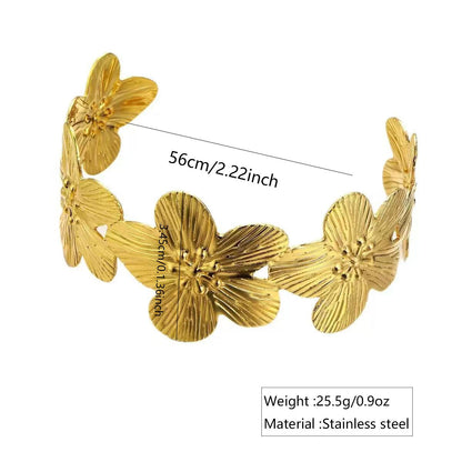 Stainless Steel Enamel Bracelet