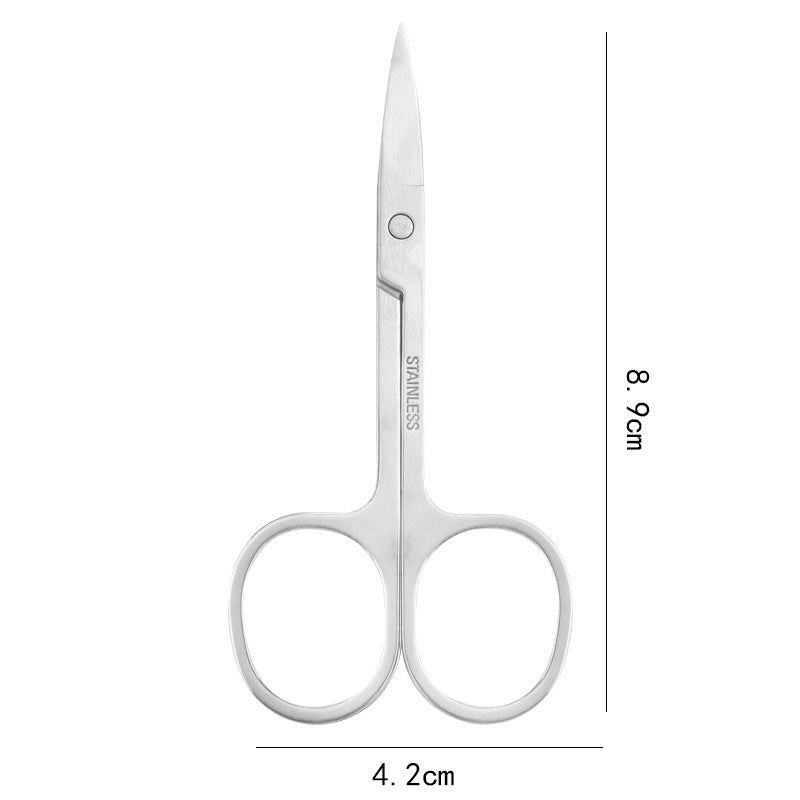 Stainless Steel Eyebrow and Nose Hair Scissors