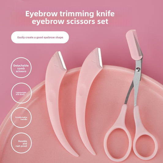 Stainless Steel Eyebrow Trimmer
