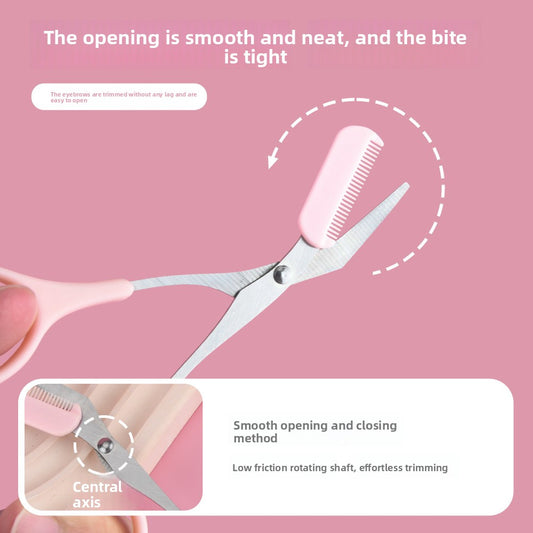 Stainless Steel Eyebrow Trimmer