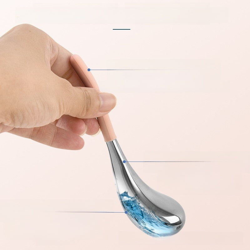 Stainless Steel Facial Ice Ball Massage Spoon