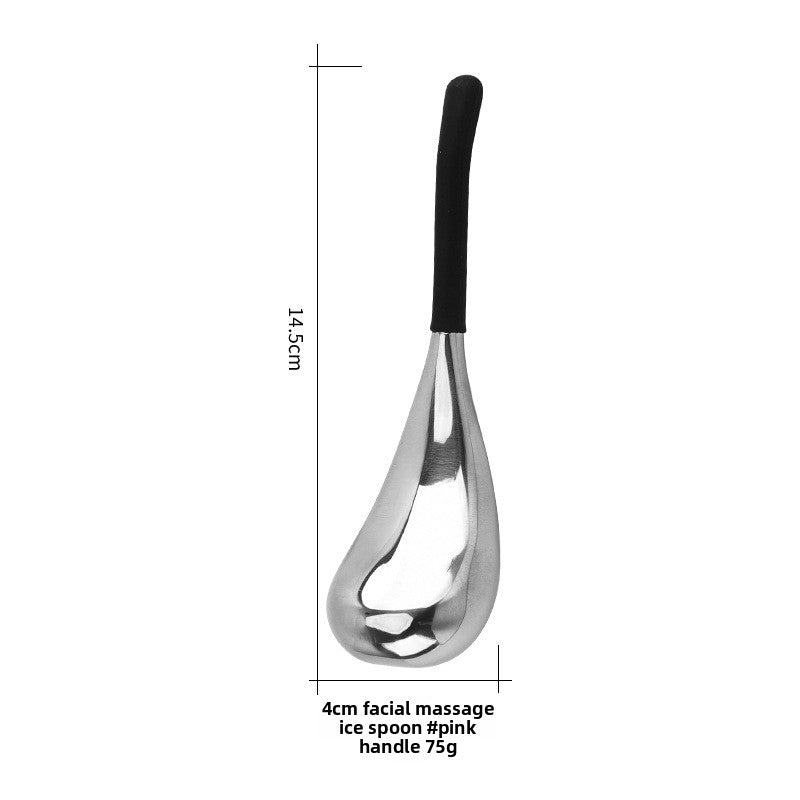 Stainless Steel Facial Ice Ball Massage Spoon