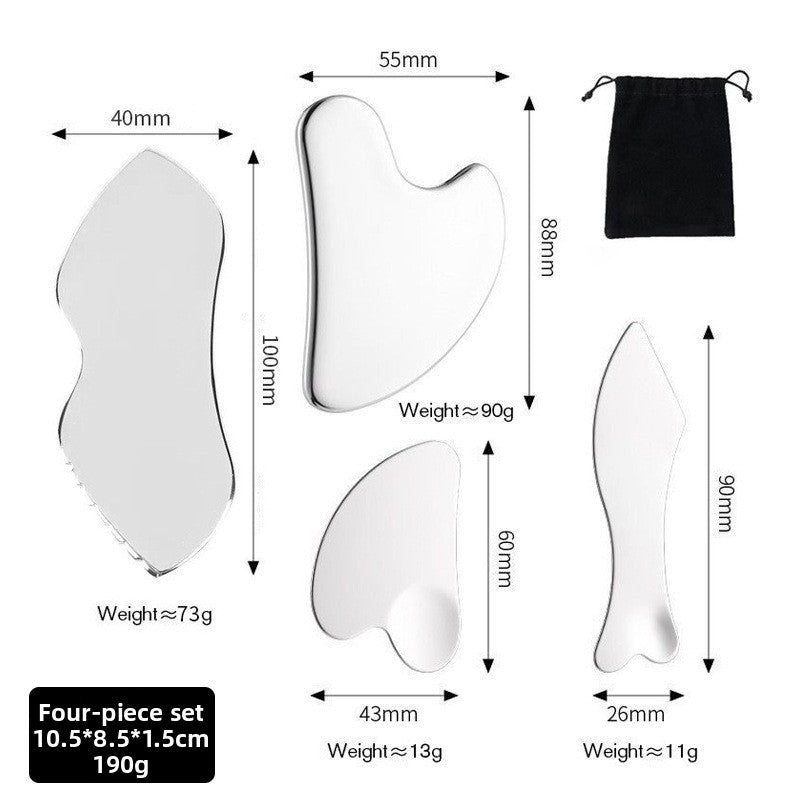 Stainless Steel Facial Scraping Massage Board