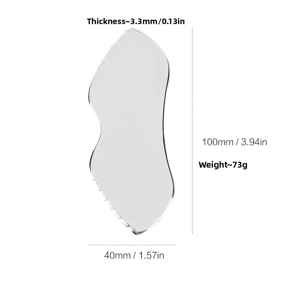 Stainless Steel Facial Scraping Massage Board