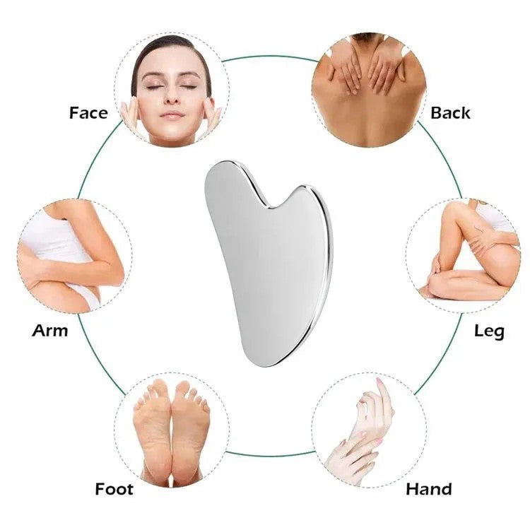 Stainless Steel Facial Scraping Massage Board