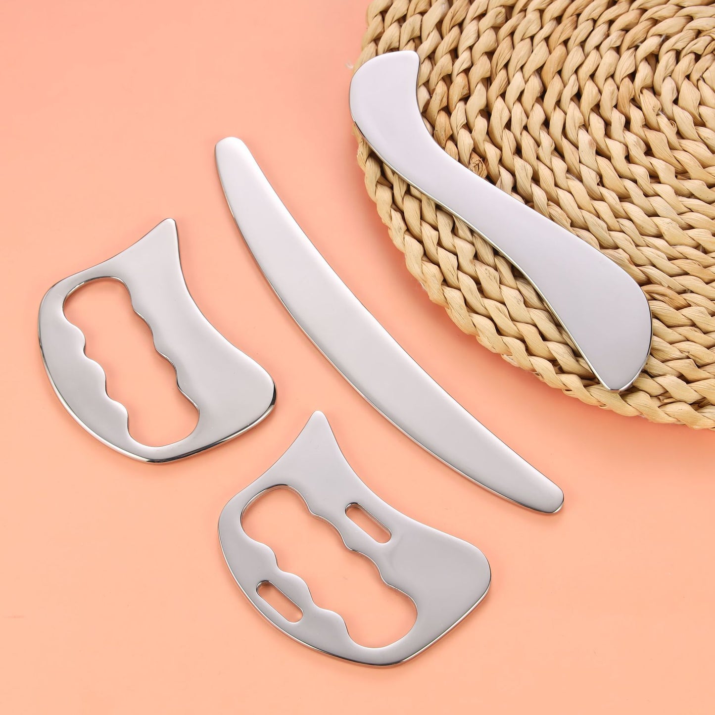Stainless Steel Fascia Knife Muscle Relaxation Sports Massage Tool Rehabilitation Loosen Knife Soft Muscle Tissue Fascia Knife