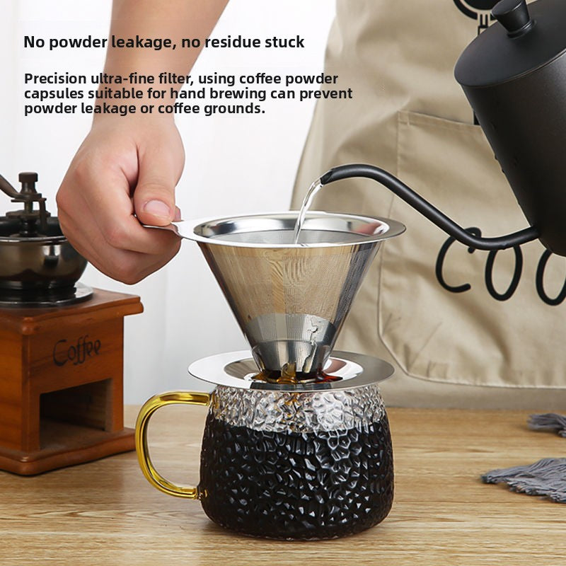 Stainless steel filter screen for coffee filters