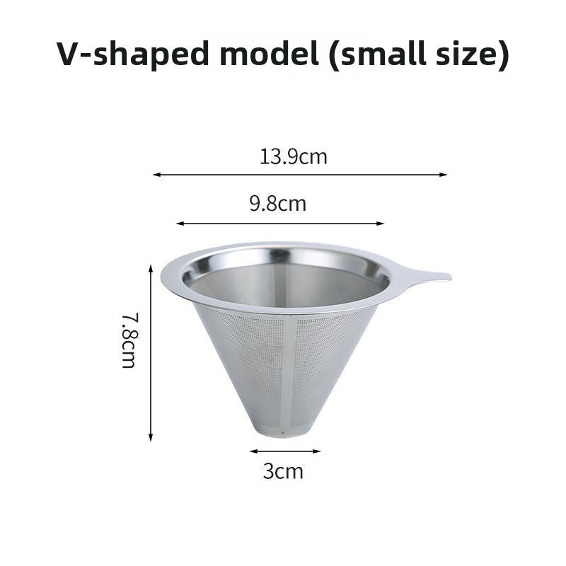 Stainless steel filter screen for coffee filters