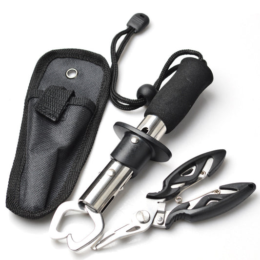Stainless steel fishing hook holder