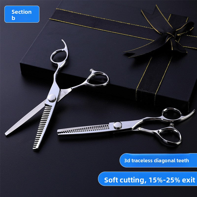 Stainless steel flat scissors teeth scissors