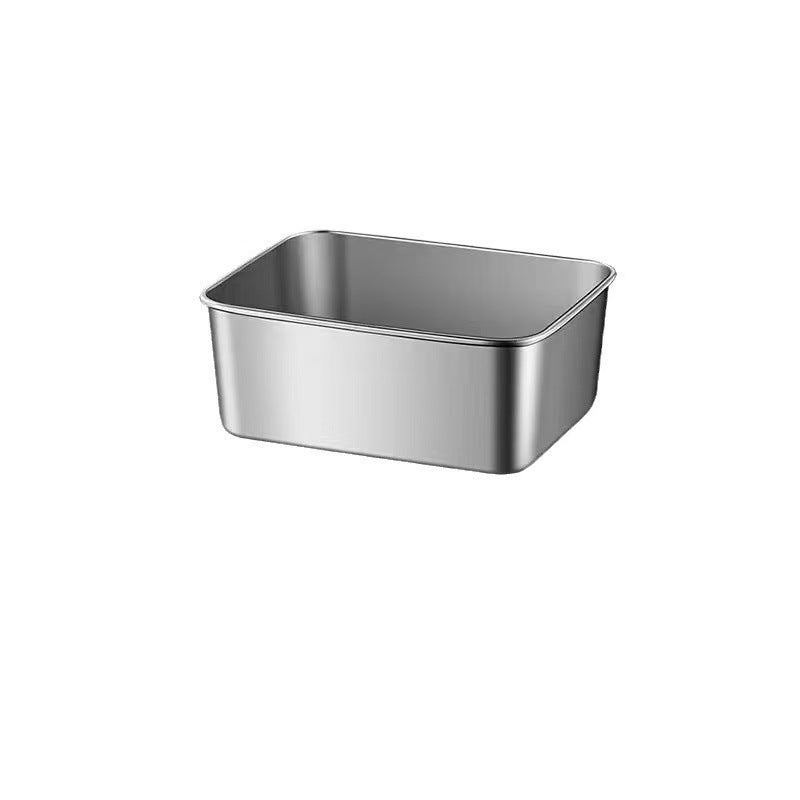 Stainless steel food storage box