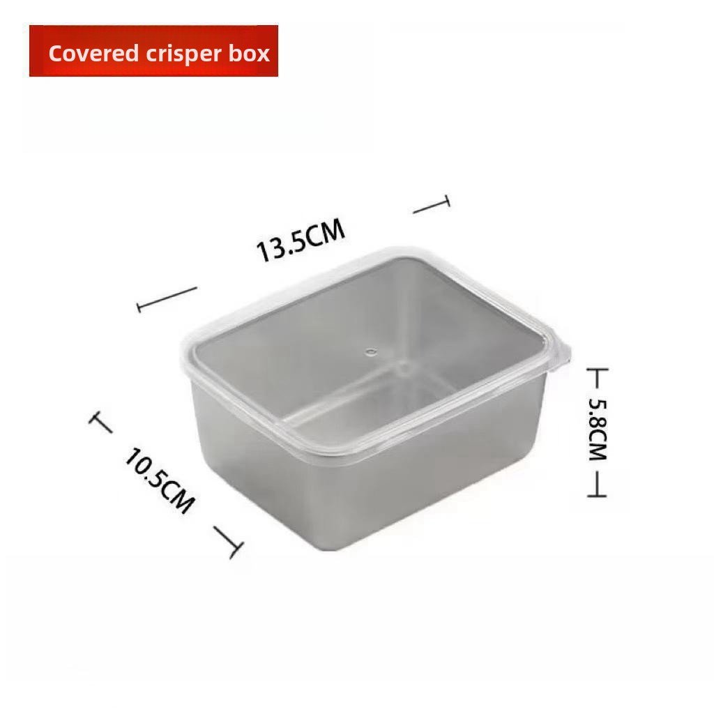 Stainless steel food storage box