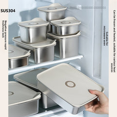 Khaki semi-transparent 300ml pickle box