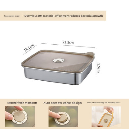 Stainless Steel Food Storage Container