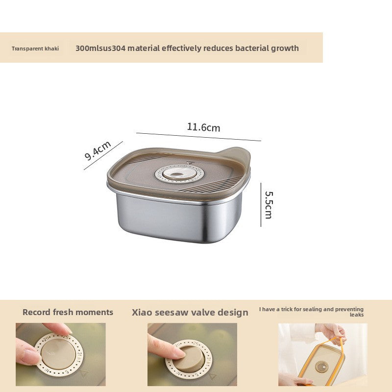 Stainless Steel Food Storage Container