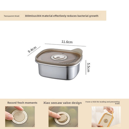 Stainless Steel Food Storage Container