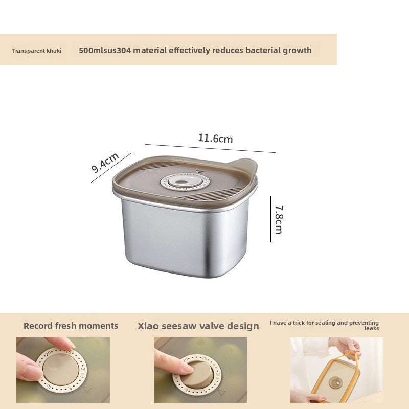 Stainless Steel Food Storage Container