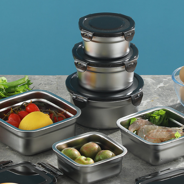 Stainless Steel Food Storage Container