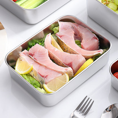 Stainless Steel Food Storage Container with Lid
