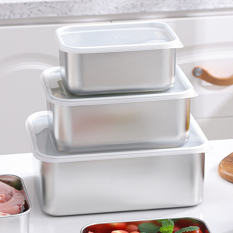 Stainless Steel Food Storage Container with Lid