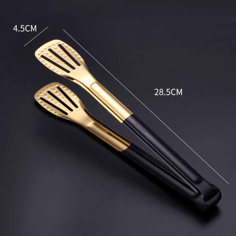 Stainless Steel Food Tongs for Cooking and Grilling