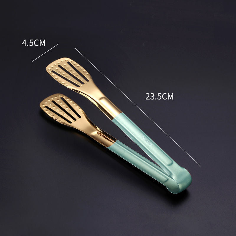 Stainless Steel Food Tongs for Cooking and Grilling