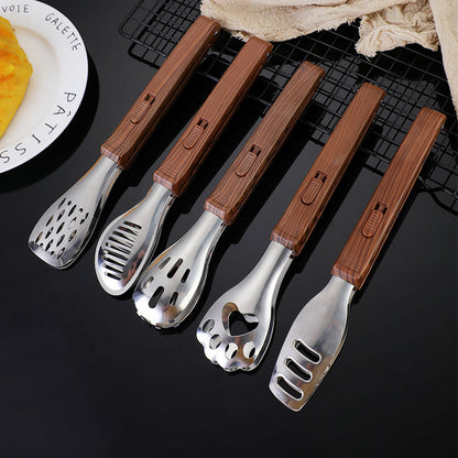 Stainless Steel Food Tongs Steak Tongs