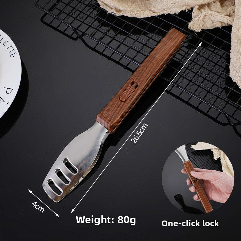 Stainless Steel Food Tongs Steak Tongs