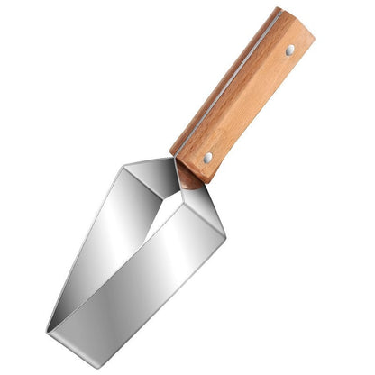 Stainless Steel Fruit Slicer with Wood Handle