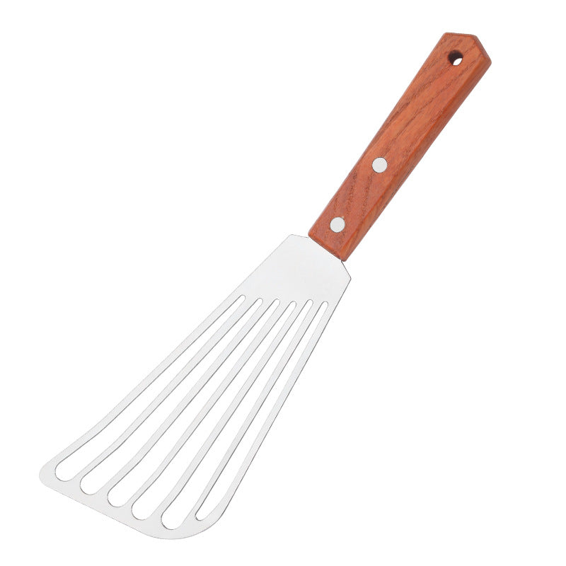 Stainless steel frying fish spatula