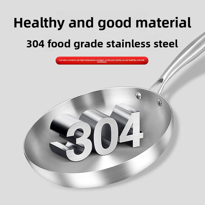 stainless steel frying pan