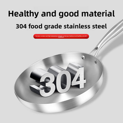 stainless steel frying pan