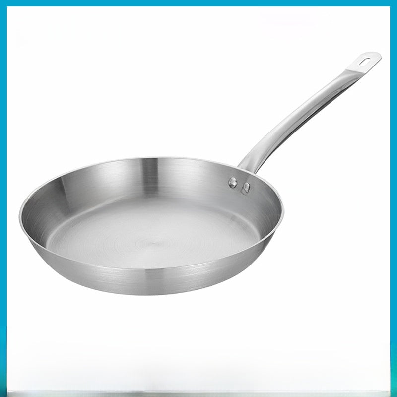 stainless steel frying pan