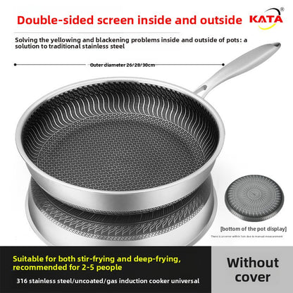Stainless Steel Frying Pan