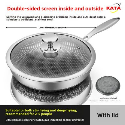 Stainless Steel Frying Pan
