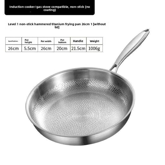 stainless steel frying pan