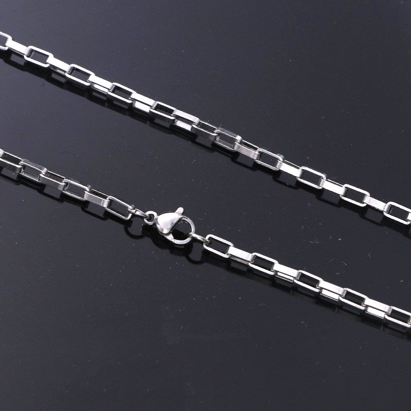 Stainless Steel Geometric Handmade Necklace Chain