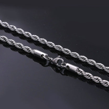 Stainless Steel Geometric Handmade Necklace Chain