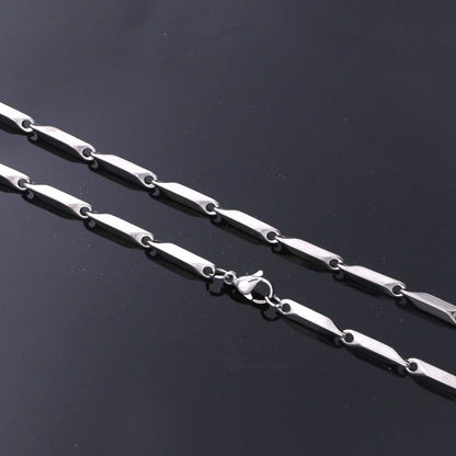 Stainless Steel Geometric Handmade Necklace Chain