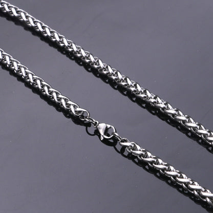 Stainless Steel Geometric Handmade Necklace Chain