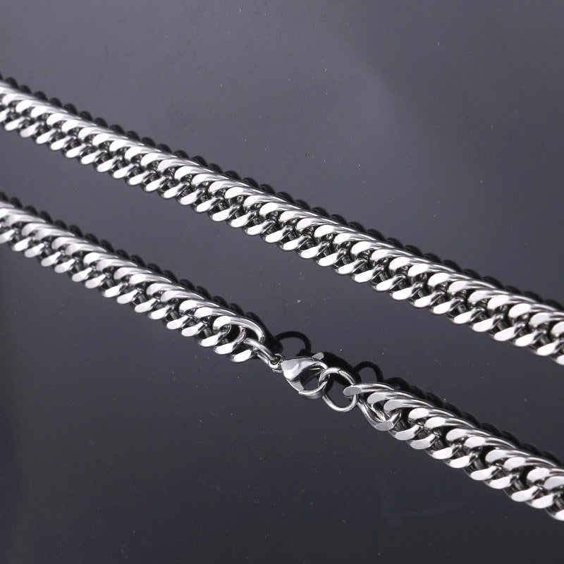 Stainless Steel Geometric Handmade Necklace Chain