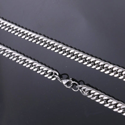 Stainless Steel Geometric Handmade Necklace Chain