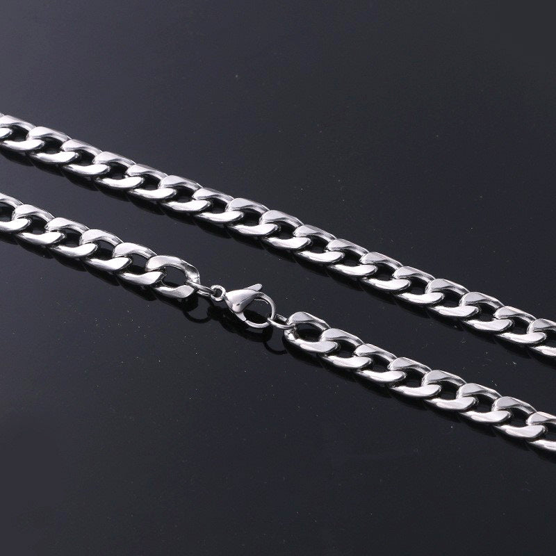Stainless Steel Geometric Handmade Necklace Chain