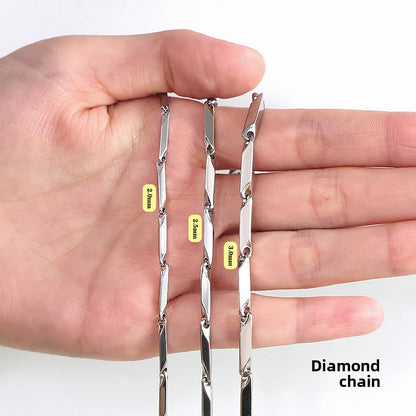 Stainless Steel Geometric Necklace Chain